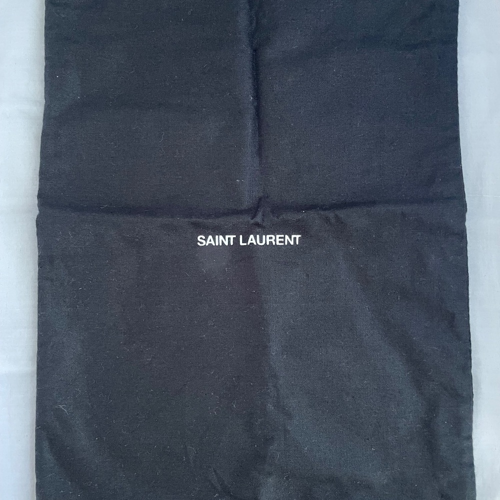 Saint Laurent Paris Dust Bag 9.75” W x 13.5" H